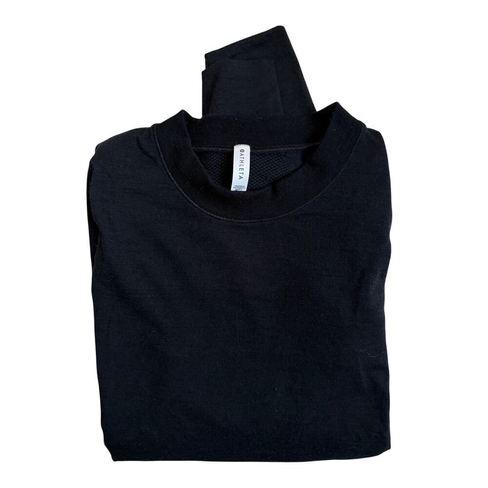 Athleta Foresthill Ascent Seamless Top (Black) - Medium